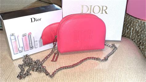 dior makeup pouch complimentary|free dior pouch with purchase.